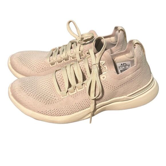 APL TechLoom Bliss Knit Sneakers Pink Athletic Running Shoes - Picture 5 of 7